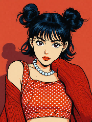 Anime style image generated with Kling IMAGE 3.0 Omni